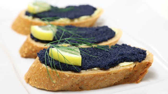 Caviar Canapes